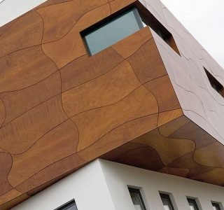 Habillage façade immeuble