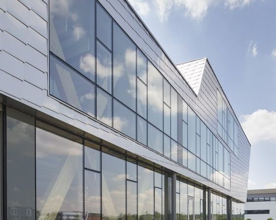 Habillage façade en aluminium (Alucobond)