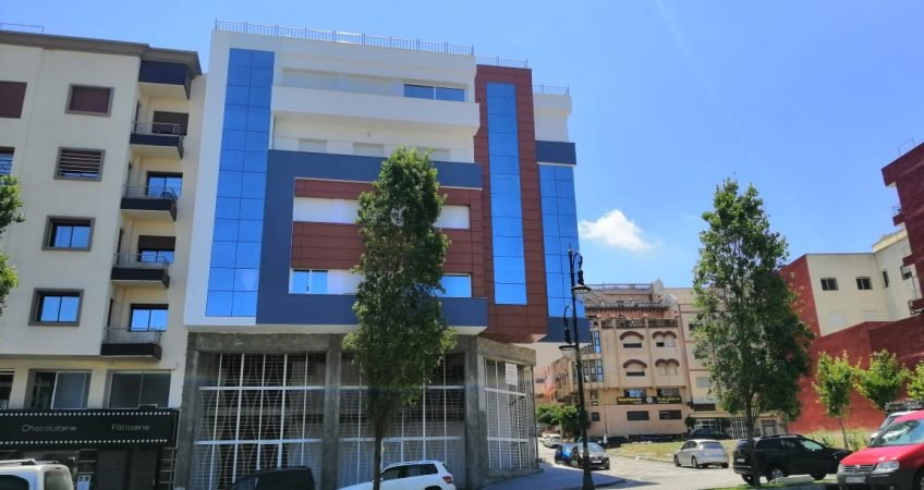 Habillage façade Safi