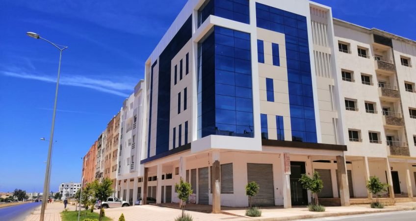 Habillage façade Marrakech