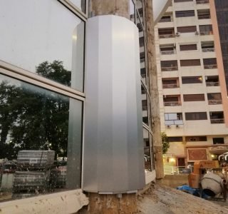 Habillage façade Tanger