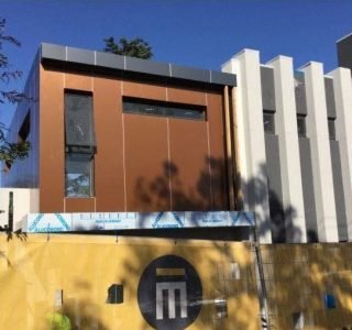 Habillage façade Taza