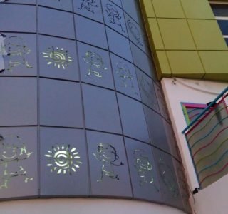 Habillage façade Taza