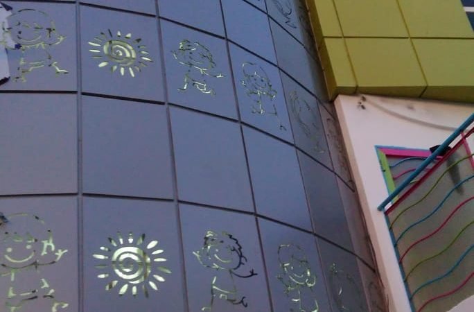 Habillage façade Taza